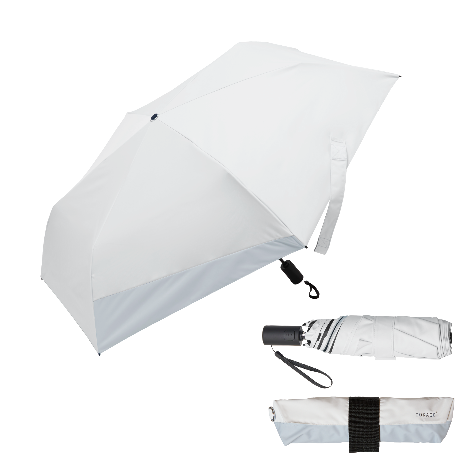 【自動開閉 折りたたみ傘】COKAGE+ ACTIVE 自動開閉 55cm Waterfront Official Shop