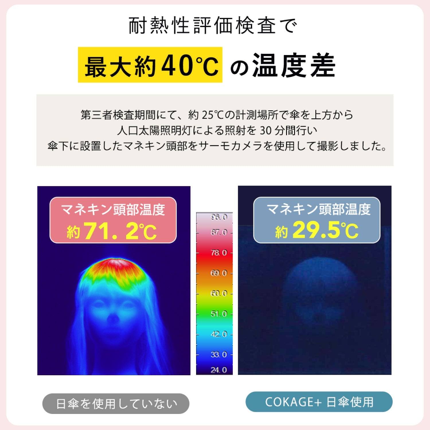【フリル 長傘】COKAGE+ 竹手元 50cm Waterfront Official Shop