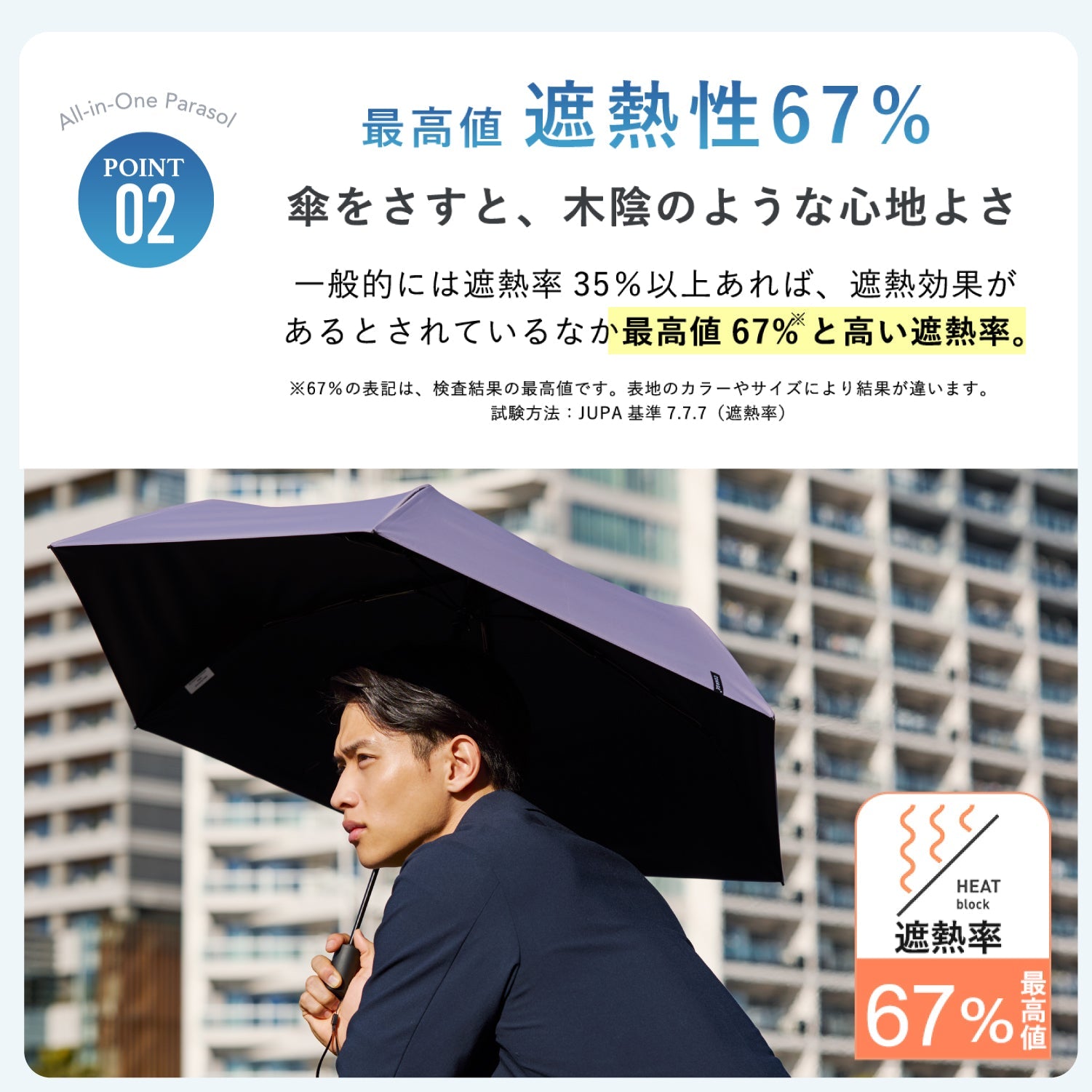 【自動開閉 折りたたみ傘】COKAGE+ ACTIVE 自動開閉 55cm Waterfront Official Shop