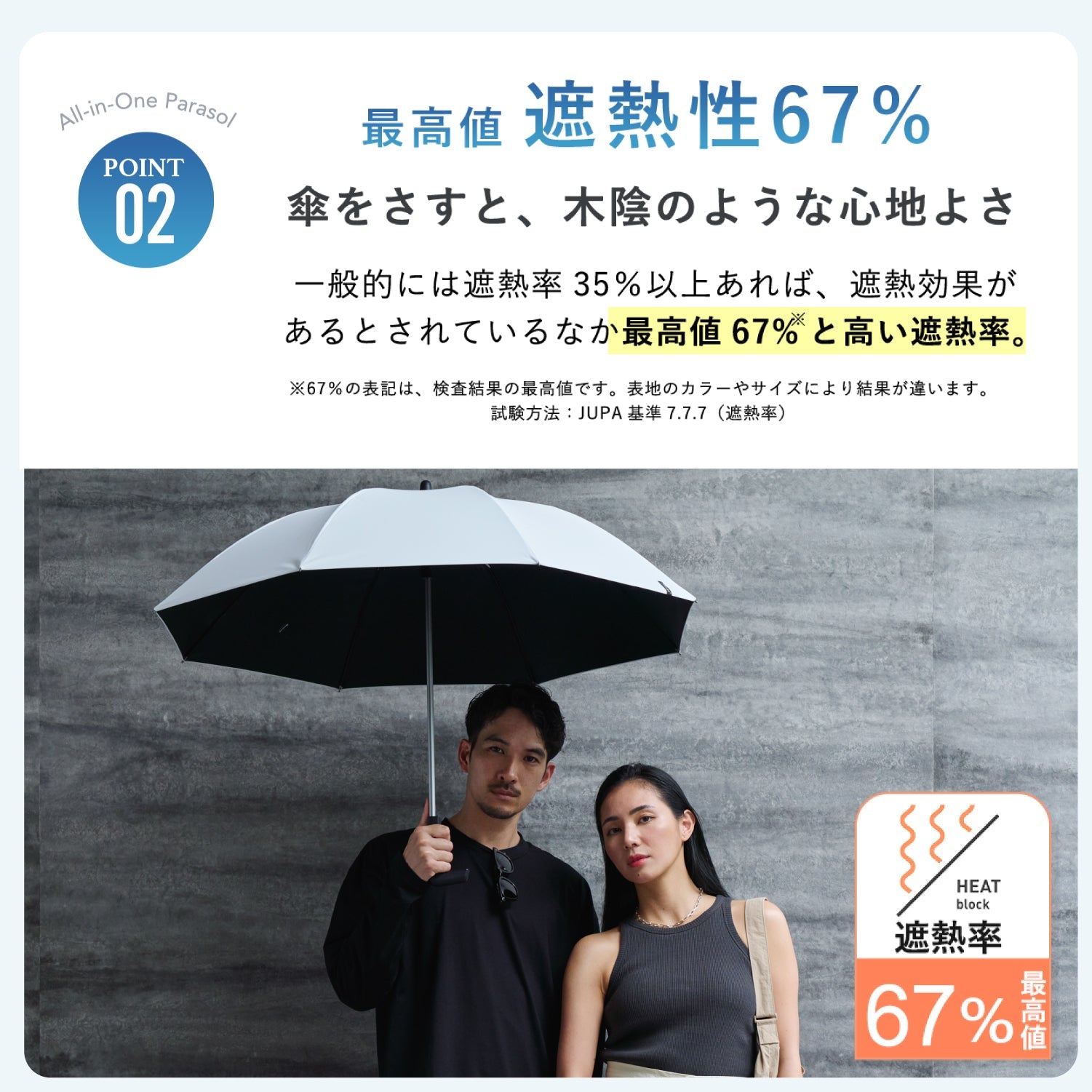 【長傘】COKAGE+ 耐風 60cm　 Waterfront Official Shop