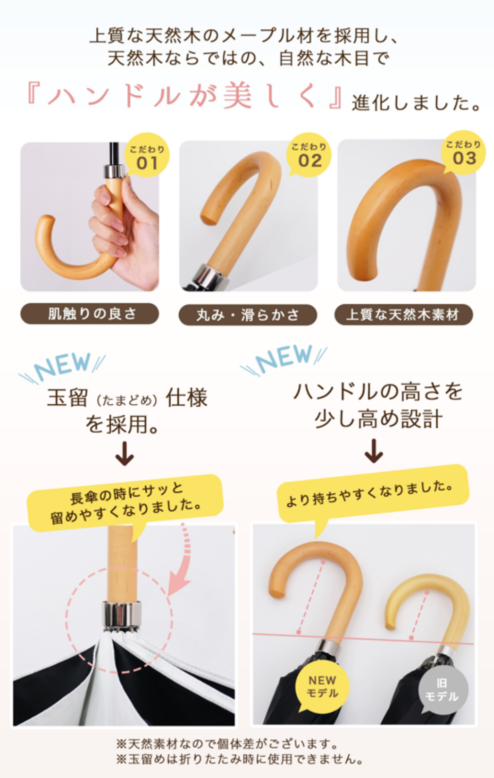 【2段2WAY 折りたたみ傘】COKAGE+ 木手元 55cm Waterfront Official Shop