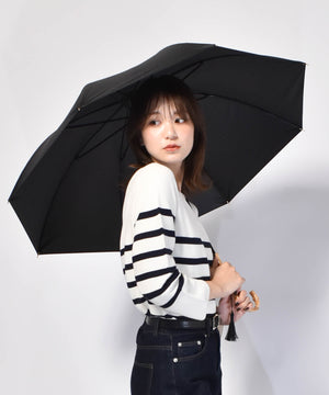 Sunshade Long Bamboo Handle 55cm