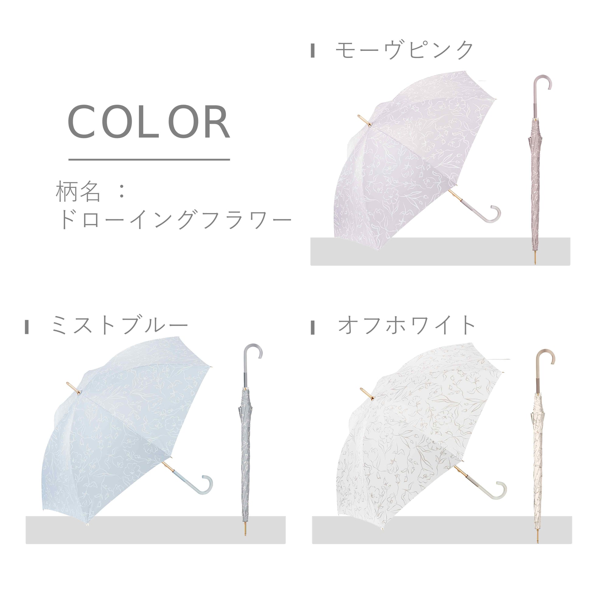 エアリーライト UVブロック 55cm Waterfront Official Shop