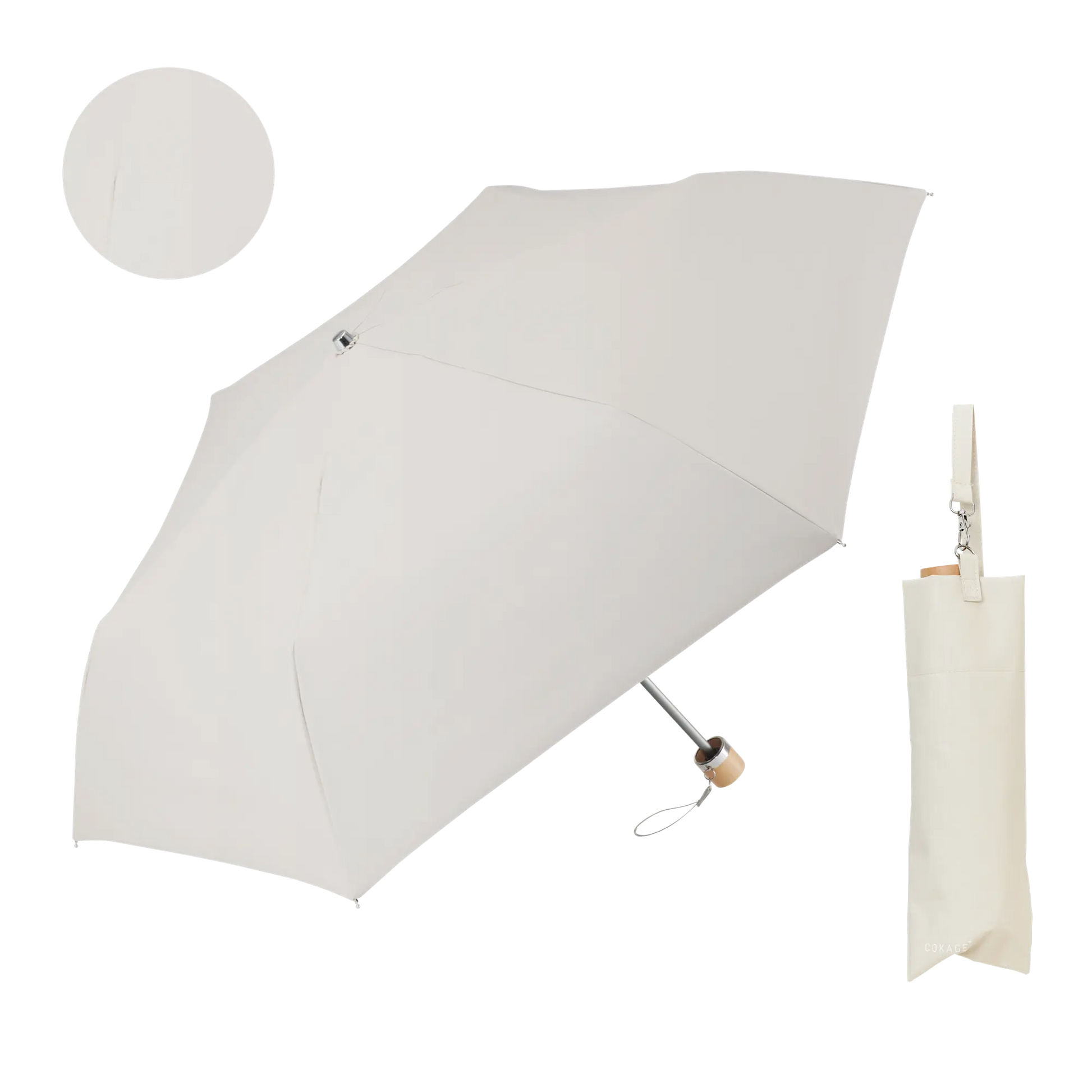 【3段 折りたたみ傘】COKAGE+ 木手元 50cm Waterfront Official Shop