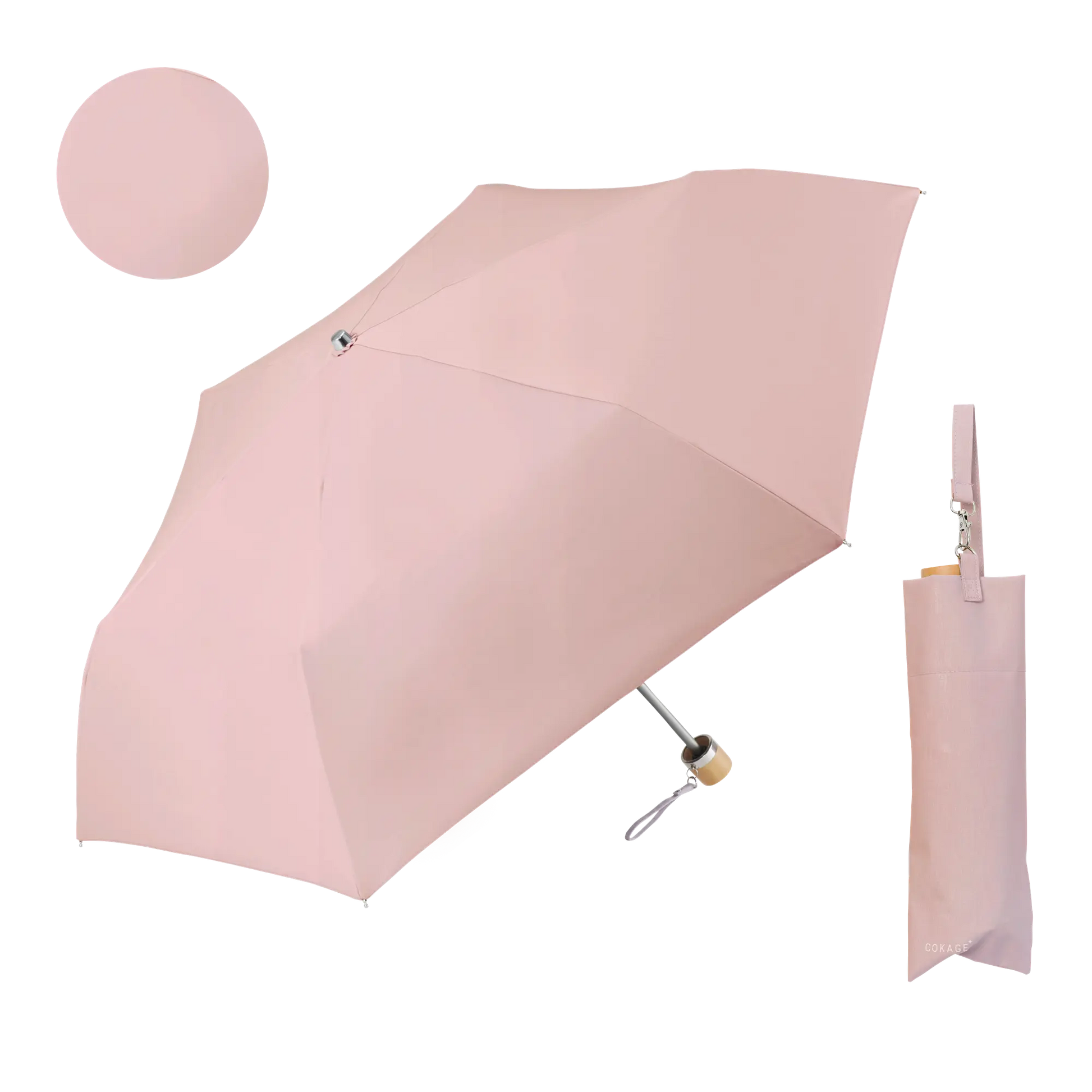 【3段 折りたたみ傘】COKAGE+ 木手元 50cm Waterfront Official Shop