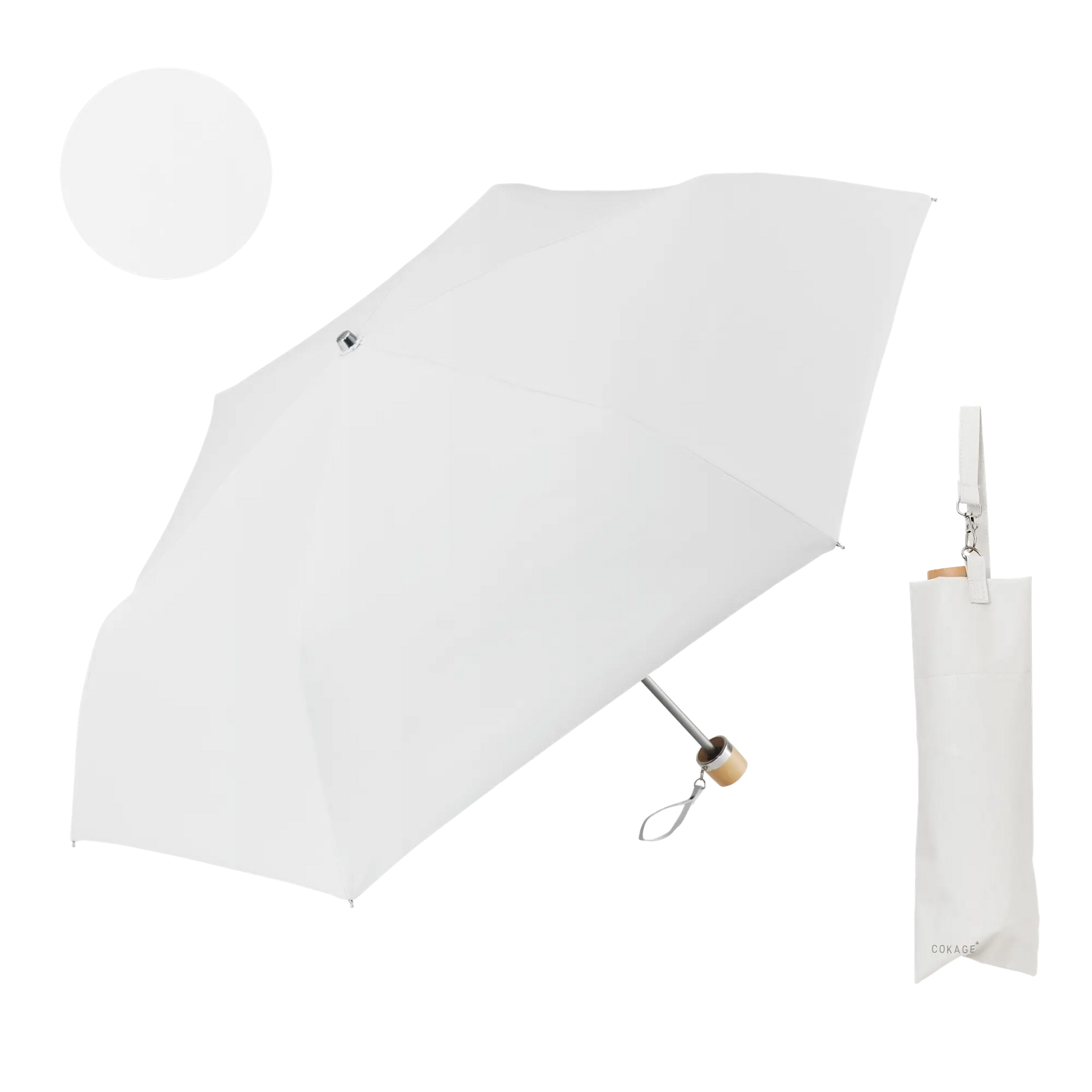 【3段 折りたたみ傘】COKAGE+ 木手元 50cm Waterfront Official Shop