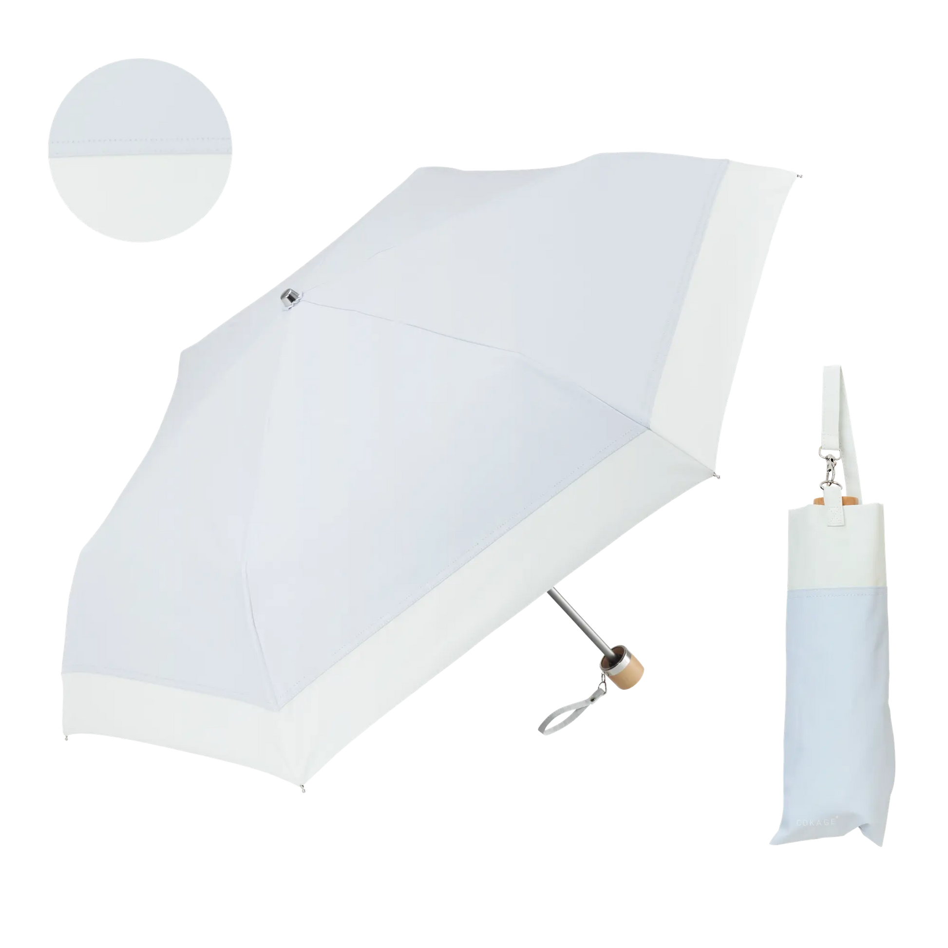 【3段 折りたたみ傘】COKAGE+ 木手元 50cm Waterfront Official Shop