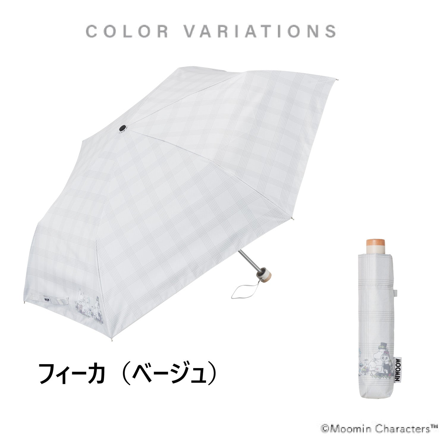 MOOMIN 晴雨兼用傘 50cm Waterfront Official Shop