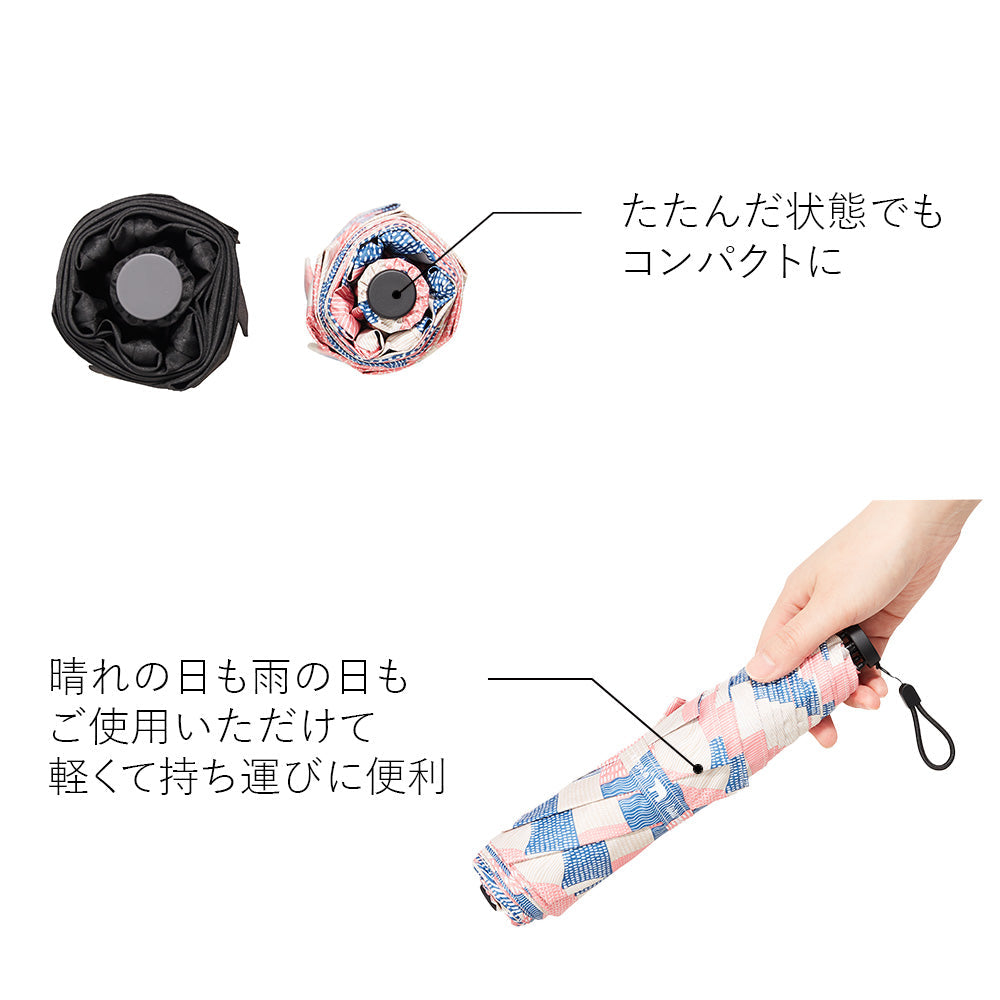 kippis 極軽カーボン UVブロック 折 55cm Waterfront Official Shop