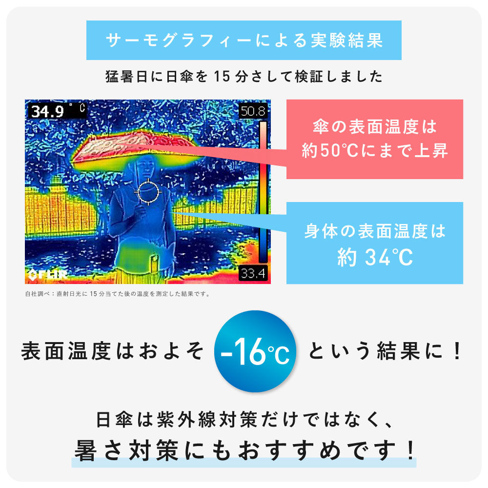 kippis 極軽カーボン UVブロック 折 55cm Waterfront Official Shop