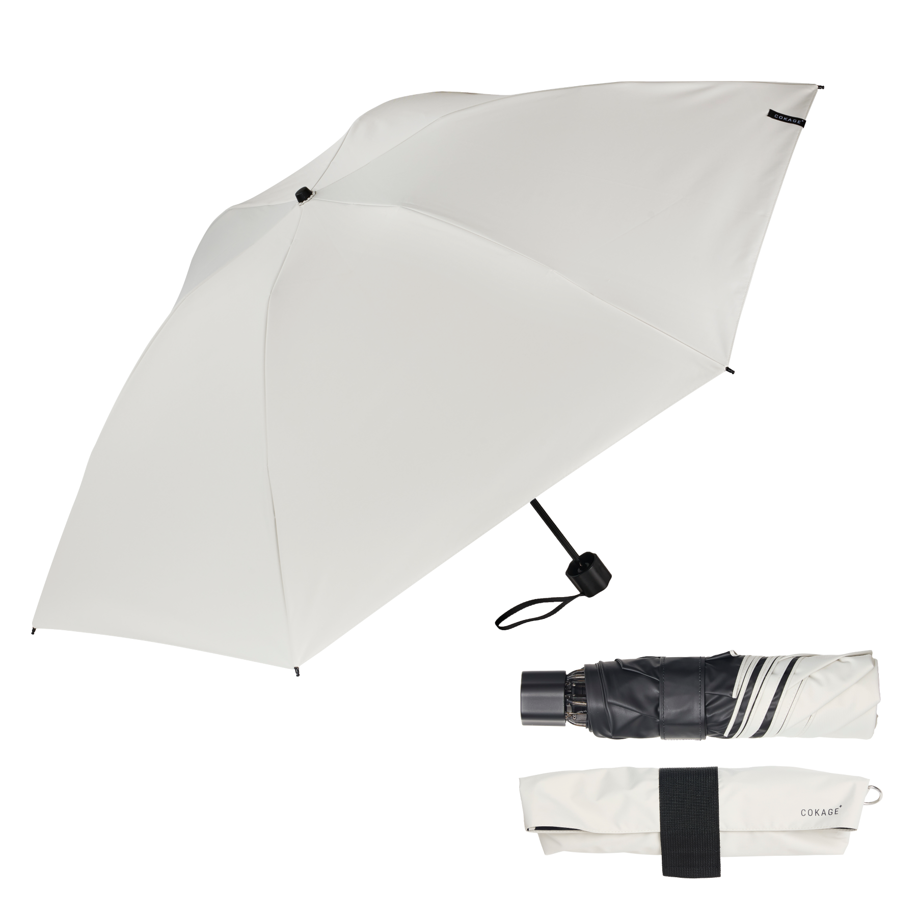 【耐風 折りたたみ傘】COKAGE+ ACTIVE 耐風 55cm　 Waterfront Official Shop
