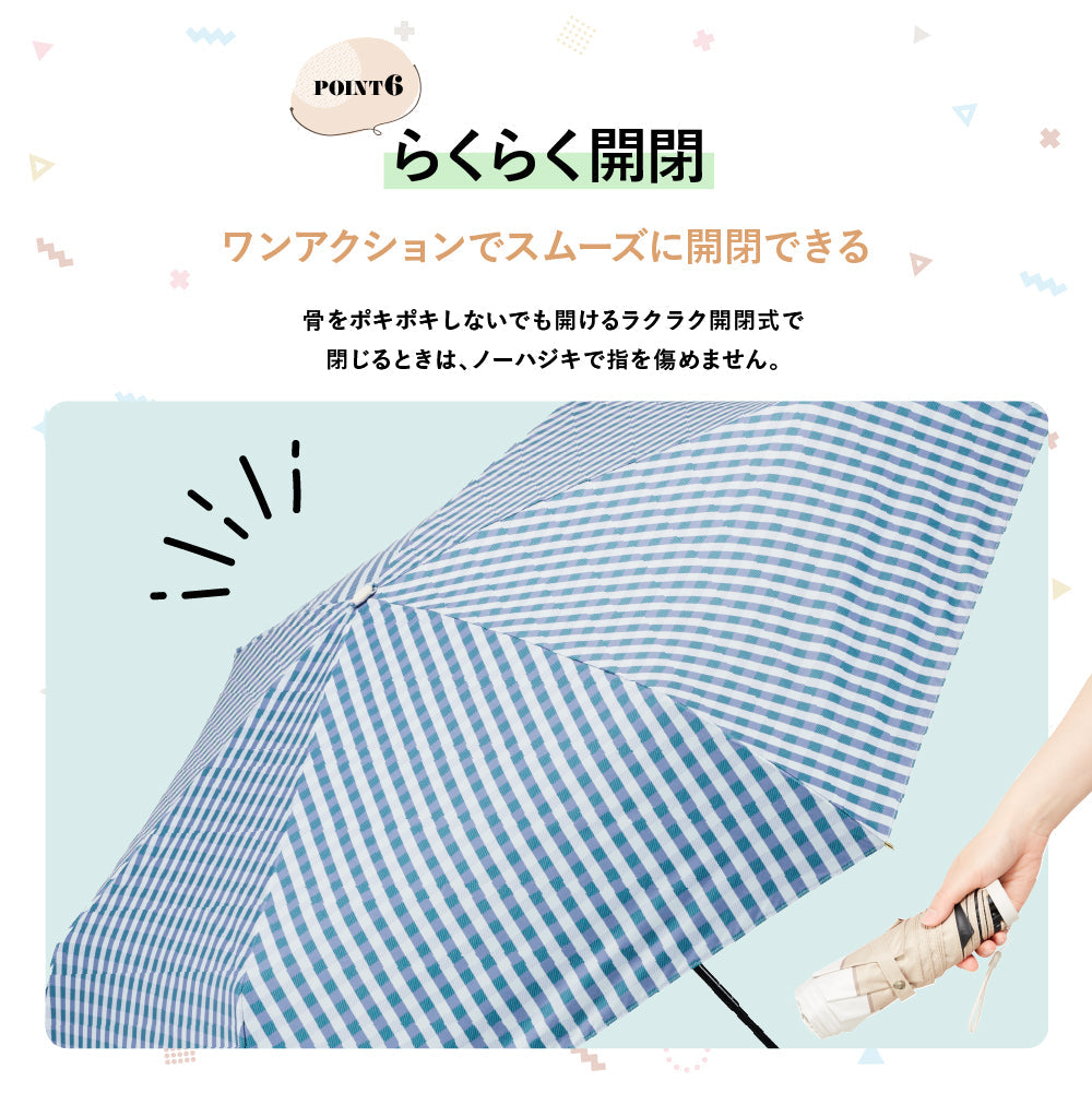 ネオミニ UVブロック 折 51cm Waterfront Official Shop