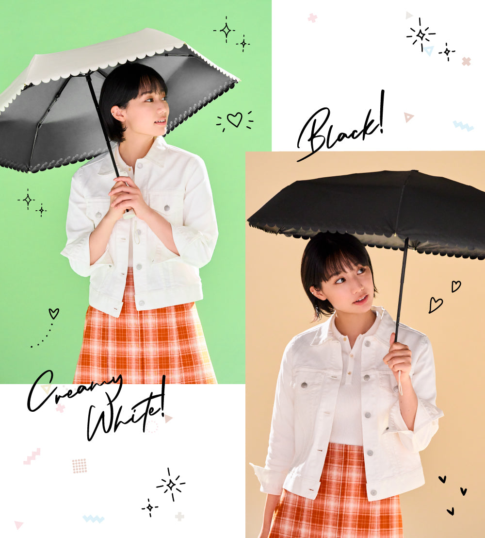 ネオミニ UVブロック 折 51cm Waterfront Official Shop