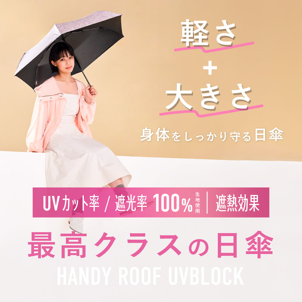 ハンディールーフ UVブロック 折 60cm Waterfront Official Shop