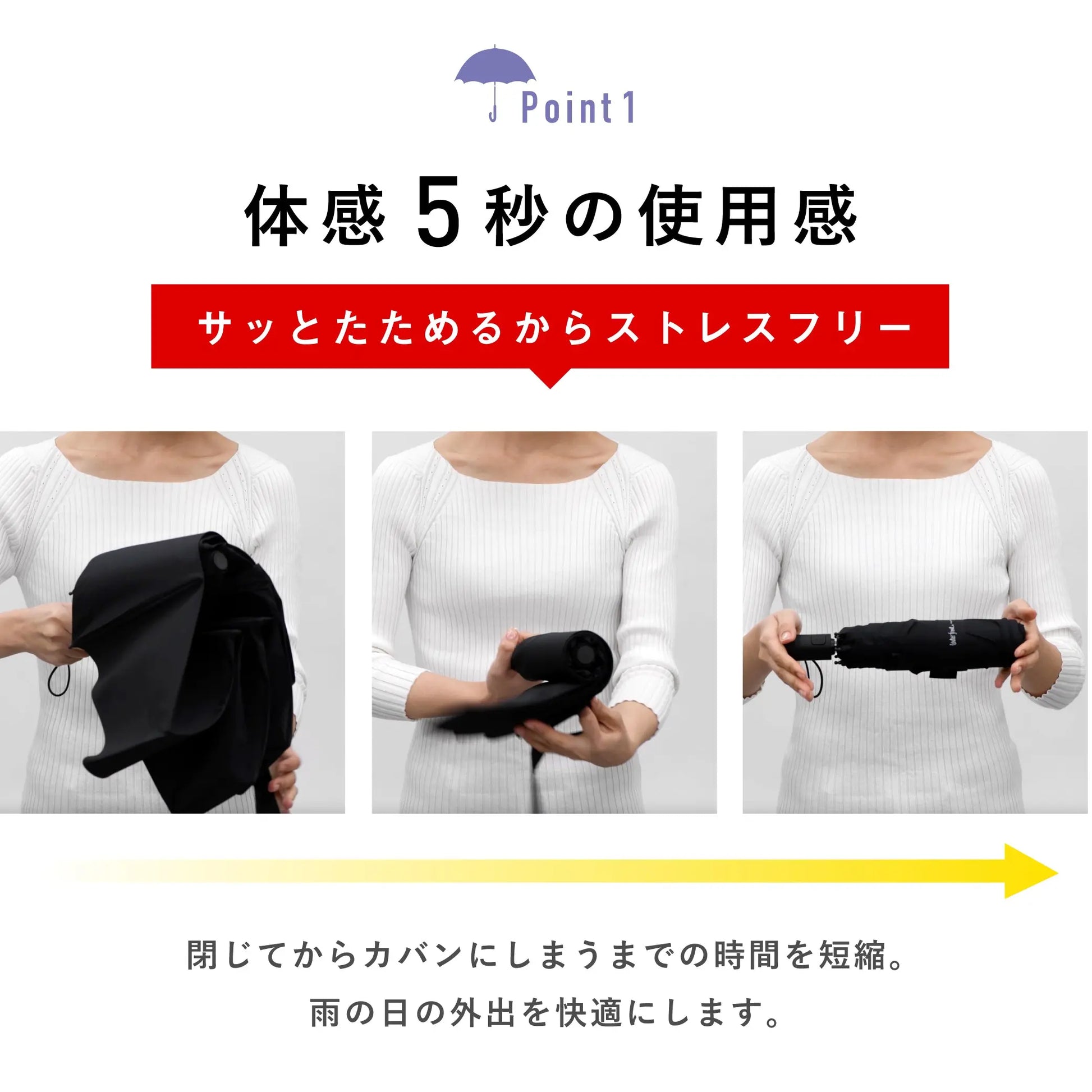 クイックシャット自動開閉 55cm Waterfront Official Shop
